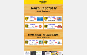 Matchs du 17 et 18 Octobre