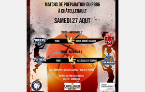 Matchs du PB86 à Châtellerault